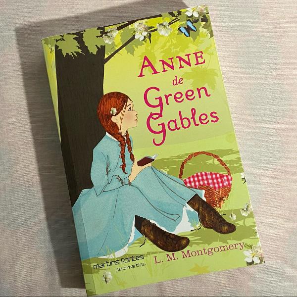 livro "anne de green gables" - l.m montgomery