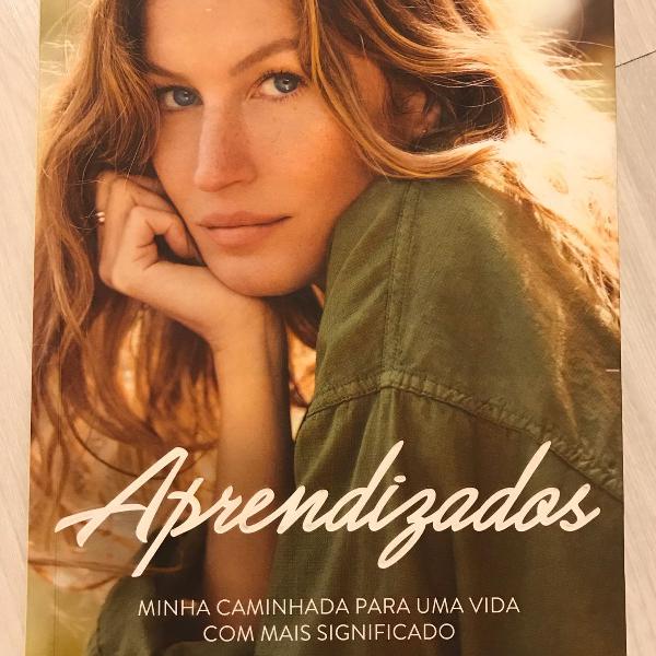 livro gisele bündchen aprendizados: minha caminhada para