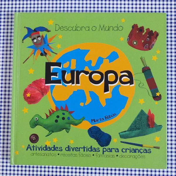 livro infantil descubra o mundo europa