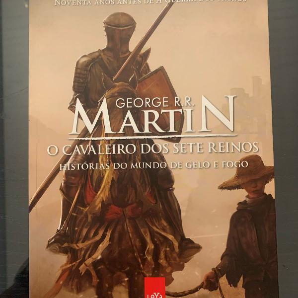 livro o cavaleiro dos sete reinos de george rr martin