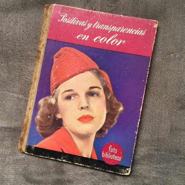 livro sobre fotografia colorida vintage
