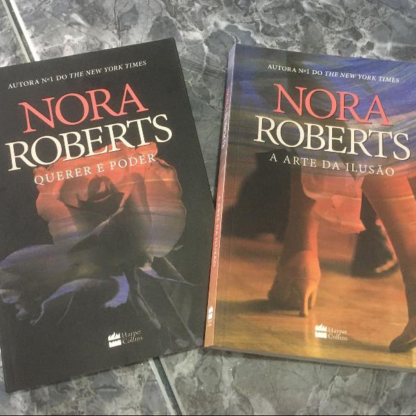 livros a arte da ilusão nora roberts