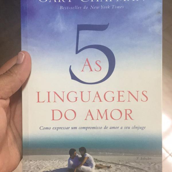 livros: as 5 linguagens do amor + as 4 estações do