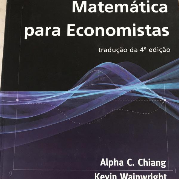 matemática para economistas chiang