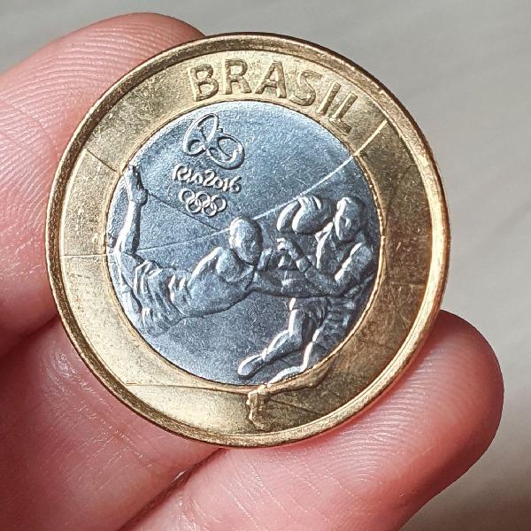 moeda das Olimpíadas Rio de Janeiro - Rugby