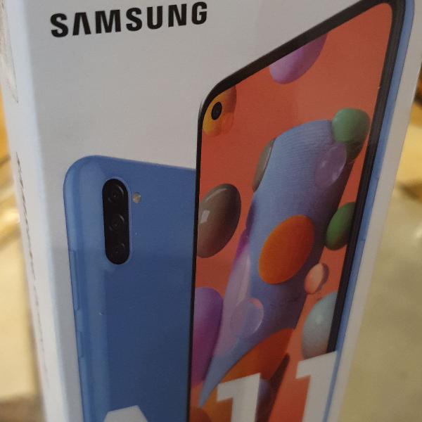 samsung galaxy A11 64 GB camera tripla novo, lacrado