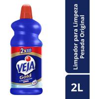 5 Unidades Limpador Veja Gold Limpeza Pesada Original 2L