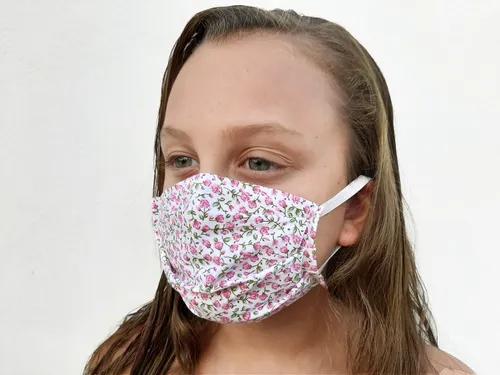 6 Mascara Infantil De Proteção Respiratoria Reutilizavel