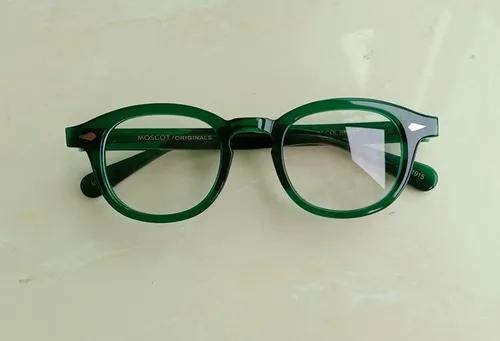 Armação De Oculos Moscot Cor Verde