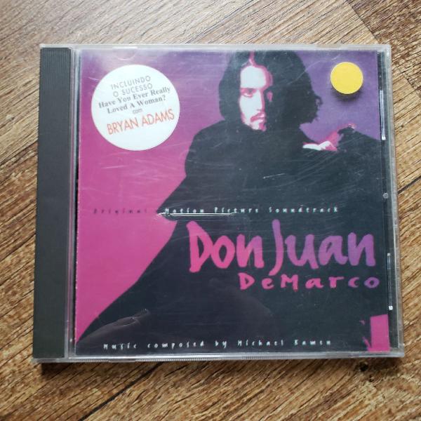 CD da trilha sonora do filme DonJuan De Marco
