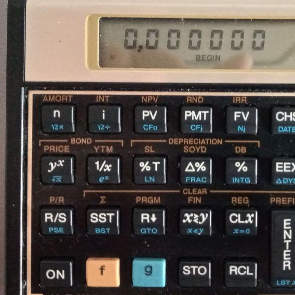 Calculadora HP 12C