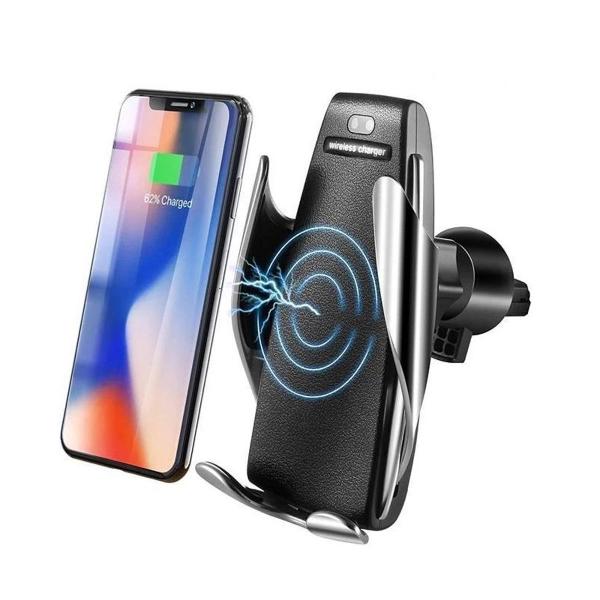 Carregador Suporte Smart Sensor Veicular Sem Fio Wireless