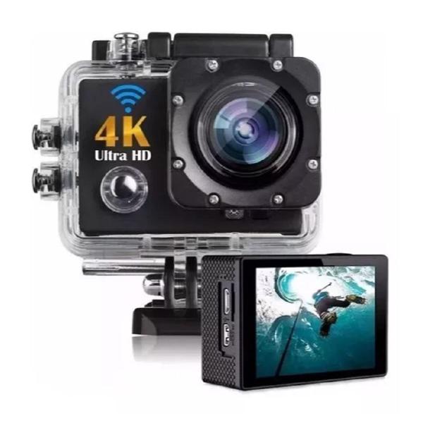 Câmera Fotografica Filmadora 4K Ultra HD WIFI a Prova