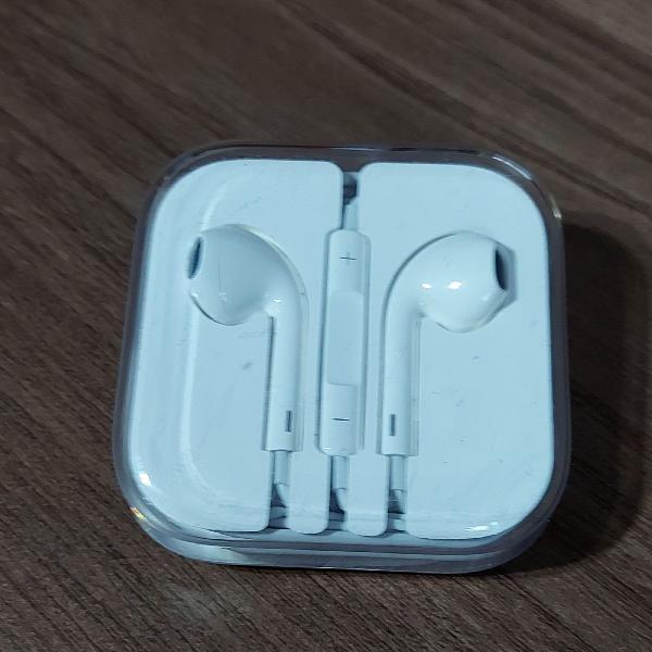Fone de ouvido Apple original nunca aberto na caixa, novo