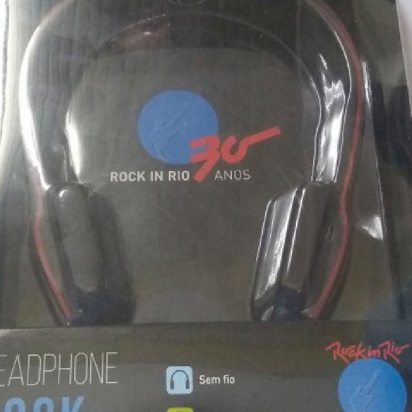 Fones Headphones Rock In Rio Aquarius Bluetooth com