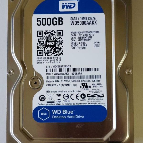 HD 500GB WD BLUE