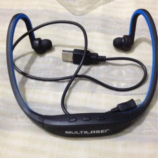 Headphone Multilaser anatômico Bluetooth