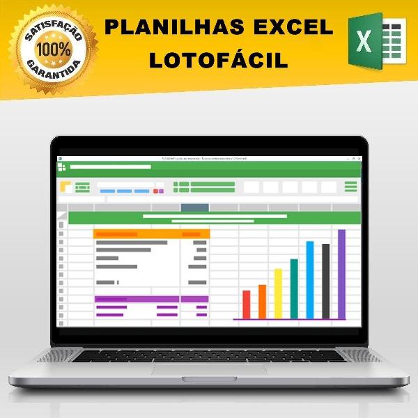 Planilhas Da Lotofácil - Diversos Métodos Com 300