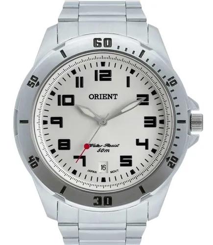 Relogio Orient Masculino Prata - Mbss1155a S2sx