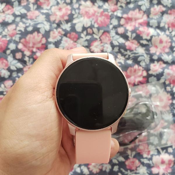 Smartwatch (Relógio Inteligente) Rosa (Usado 2x)