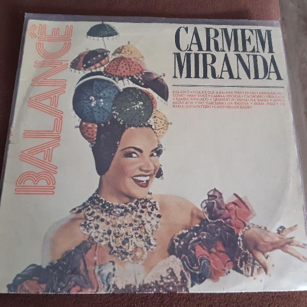 Vinil Balance Carmem Miranda