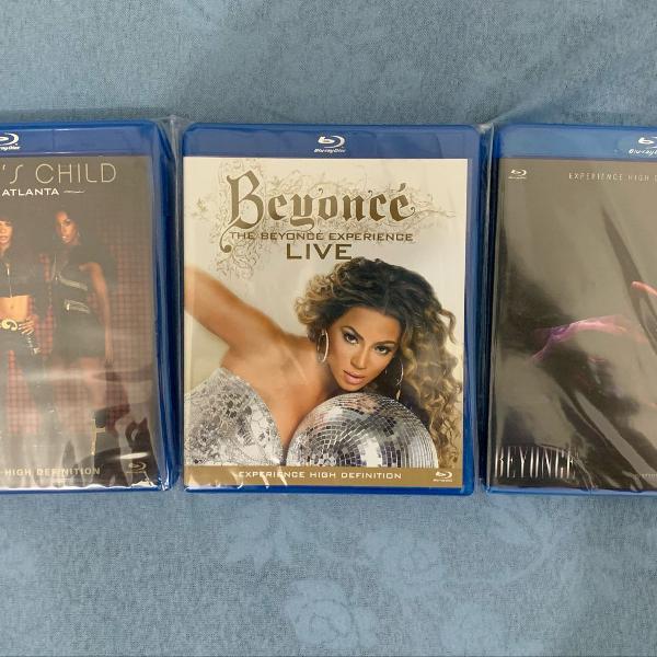 blurays beyoncé e destinys child -lacrados- (leia anúncio)