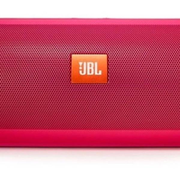 caixa de som bluetooth portátil jbl mini charge 2+ - rosa
