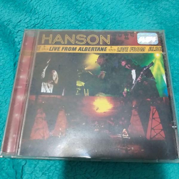 cd Hanson Live from Albertane usado