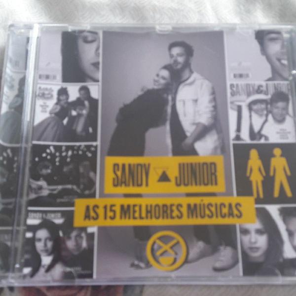 cd Sandy e Junior as 15 melhores músicas lacrado