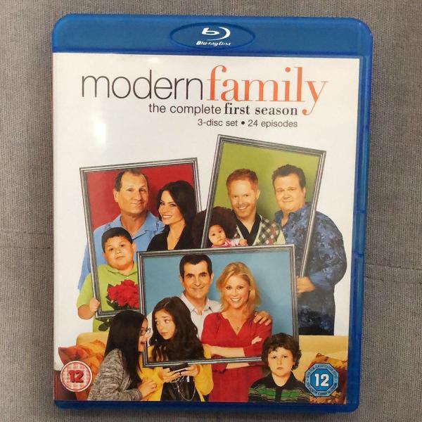 combo bluray modern family - temporadas 1-3