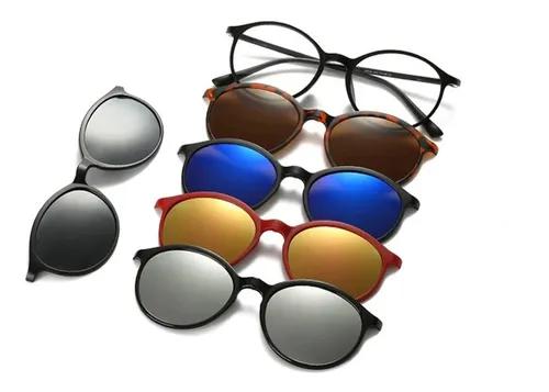 culos Polarizado Clip-on 6x1 / Lentes Solar / Lente