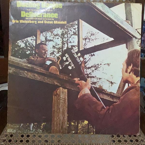 disco de vinil dueling banjos
