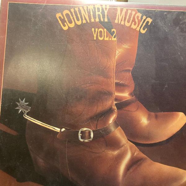 dois discos de vinil country music - 1979