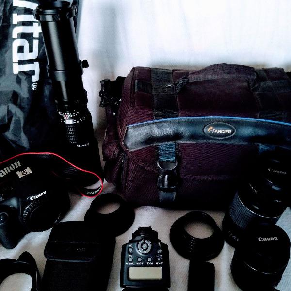 equipamentos fotográfico Canon