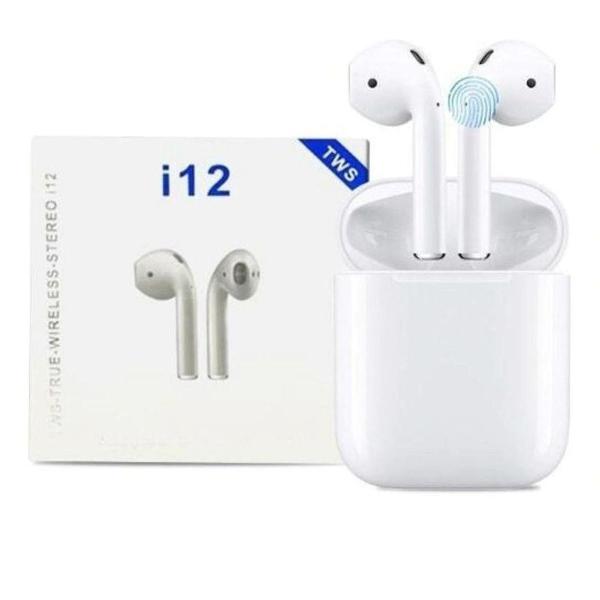 fone bluetooh i12 tws 5.0 par airpods touch android ios