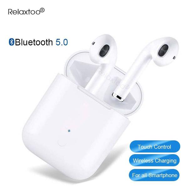 fone de ouvido bluetooth i19 tws 5.0 touch android ios com