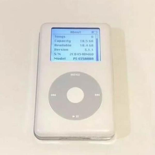 iPod Classic 4th Geração 20gb Edição Hp Invent Perfeito