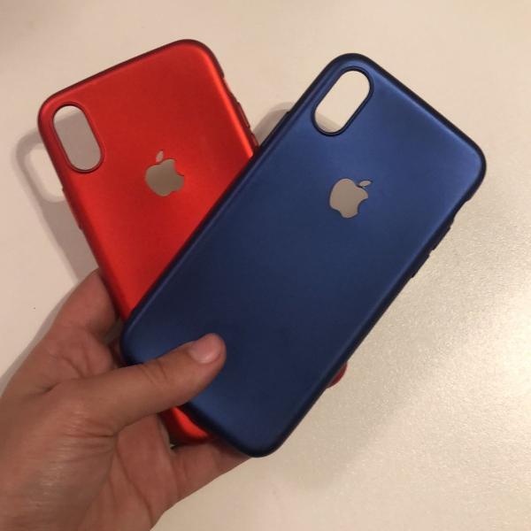 kit duas capinhas iphone x 10