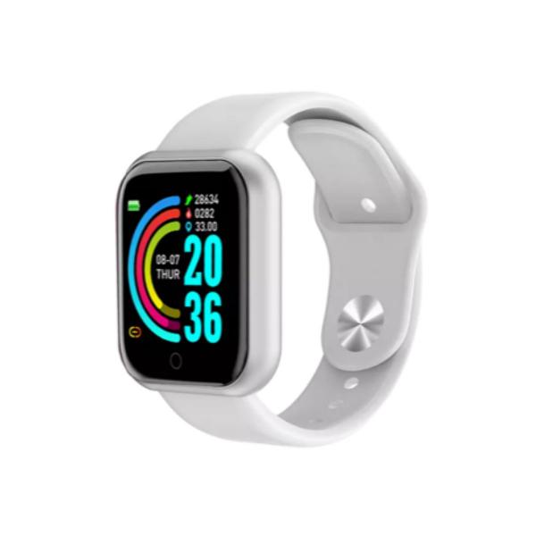 smartwatch - relógio inteligente - branco - android e ios