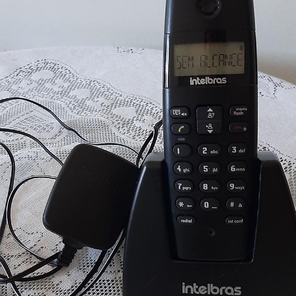 telefone sem fio Intelbras com id de chamadas