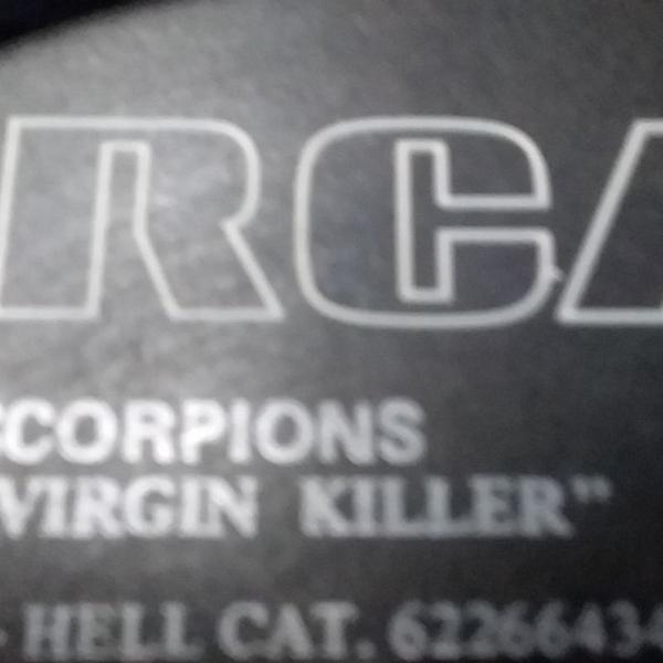 vinil scorpions 1983. virgon killer sem capa