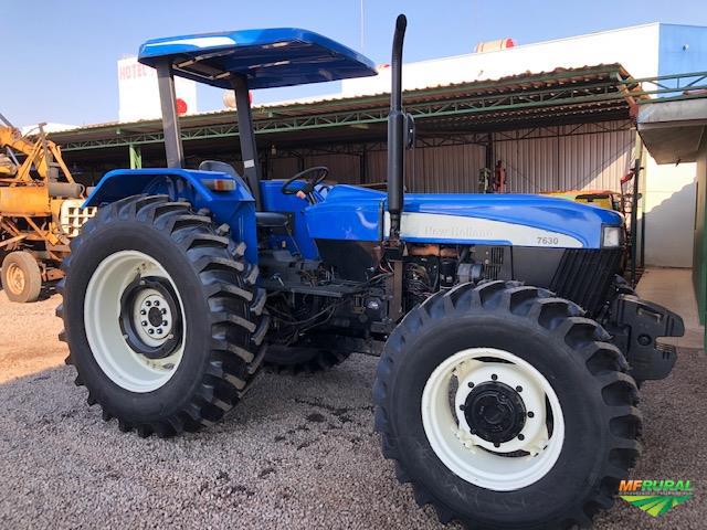 Trator New Holland 7630 4x4 ano 11