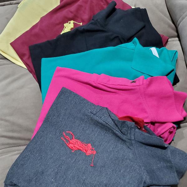 05 camisas Polo M