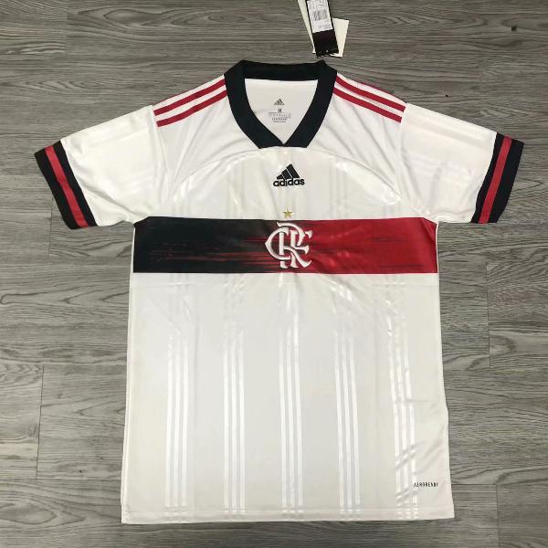 Camisa Flamengo 2 S/nª Branca 2020