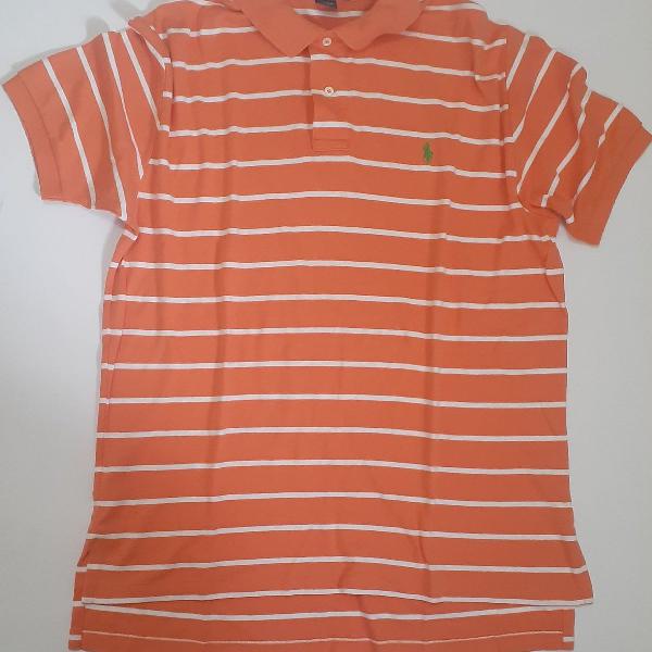 Camisa polo Ralph Lauren laranja original
