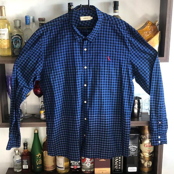 Camisa xadrez reserva (ORIGINAL)