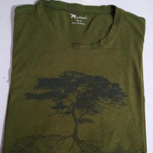 Camiseta Hering verde musgo Tam M