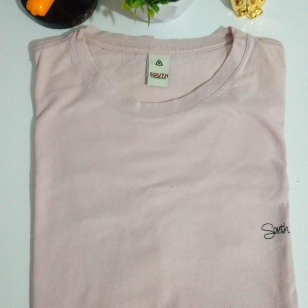 Camiseta South rosa claro Tam M