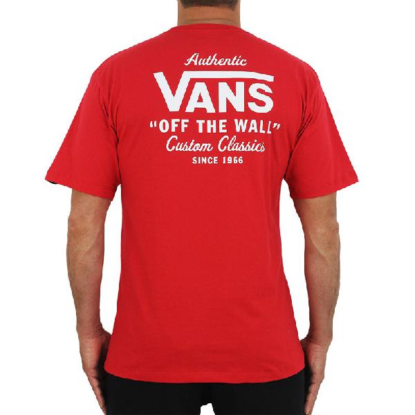 Camiseta Vans Holder ST Classic Cardinal