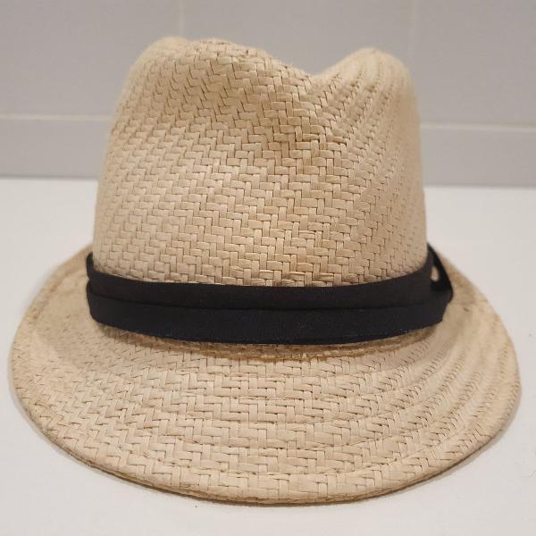 Chapéu feminino aba curta estilo Panamá